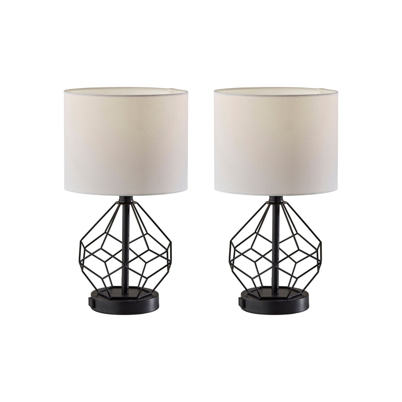 Chiara Table Lamp (Set of 2) Black