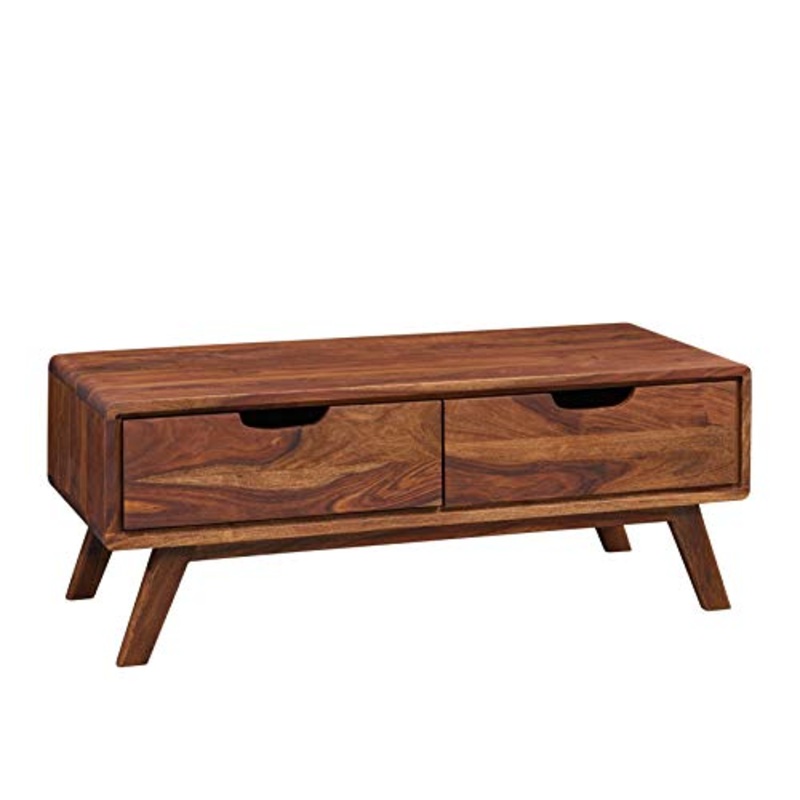 MASSIVMOEBEL24.DE Mobile TV in Legno sheesham – Laccato/Noce 90x40x34 MALM 2#111