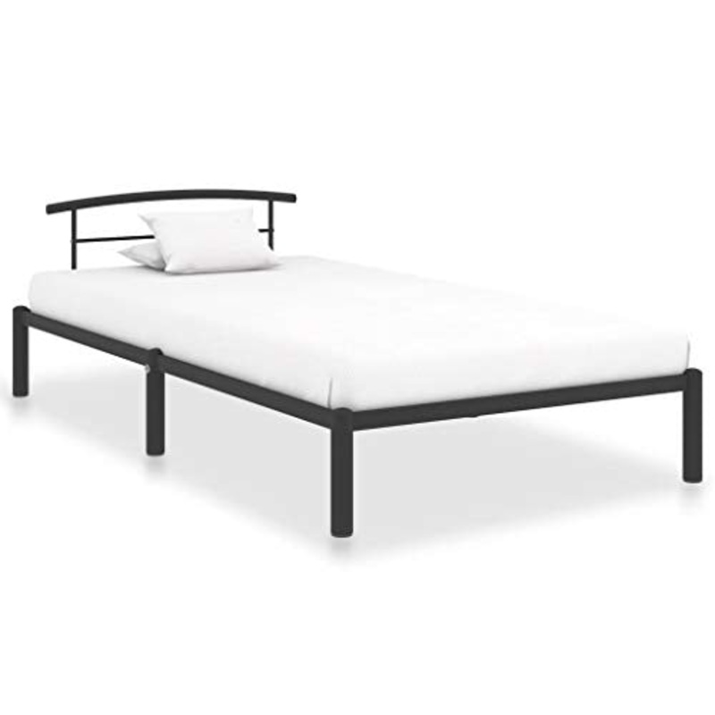 SKM Giroletto Nero in Metallo 90×200 cm (12.3kg)