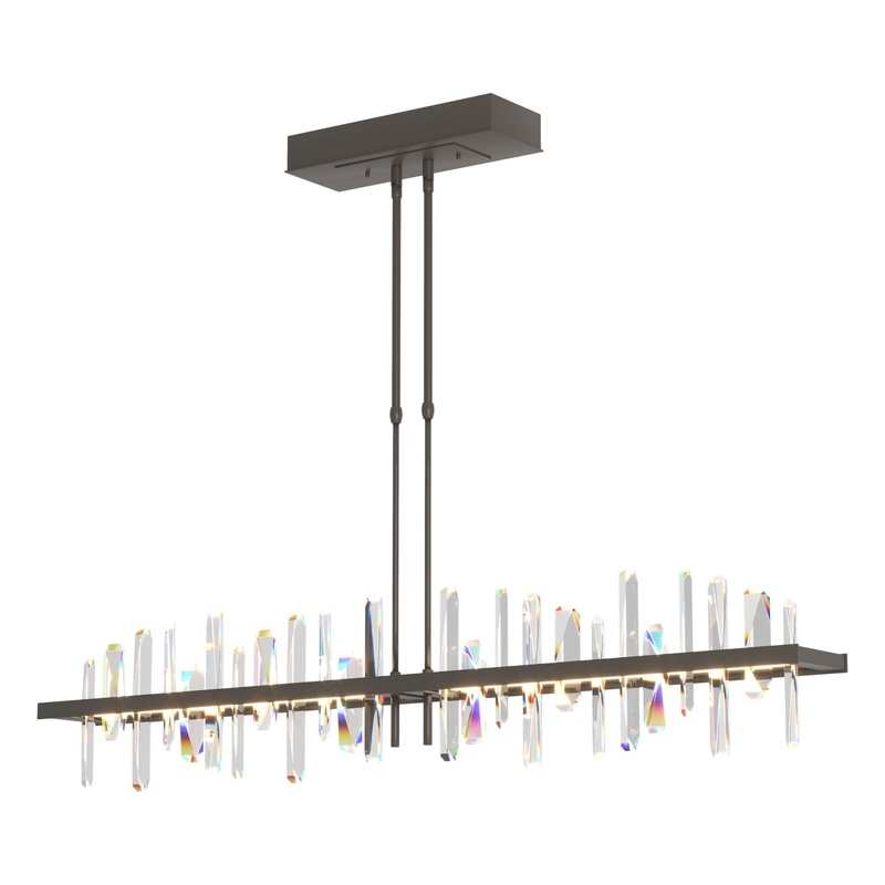 Solitude Large LED Pendant Dark Smoke