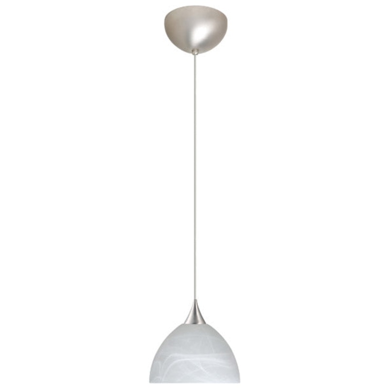 Besa 1XC-467952-SN Brella One Light Pendant Satin Nickel (Discontinued)
