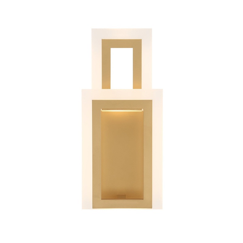 LED Wall Sconce from the Inizio Collection in Gold Finish by Eurofase
